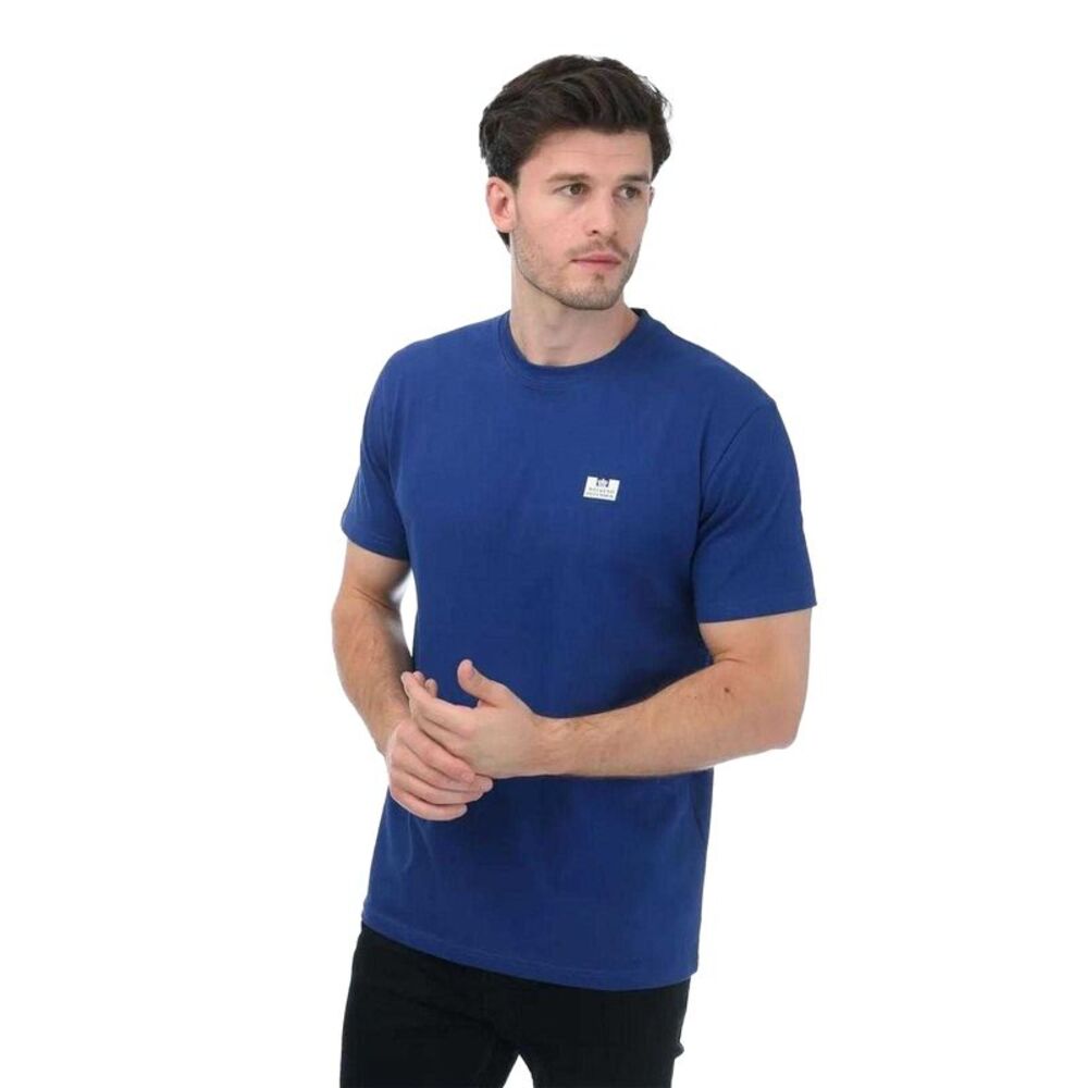Weekend Offender Mens Bridgetown Cotton T-Shirt / Royal Blue